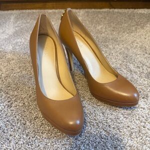 Michael Kors Tan Leather Heels